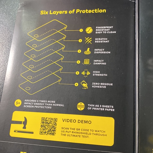 iPhone X Case & Screen Protector - Picture 2 of 5